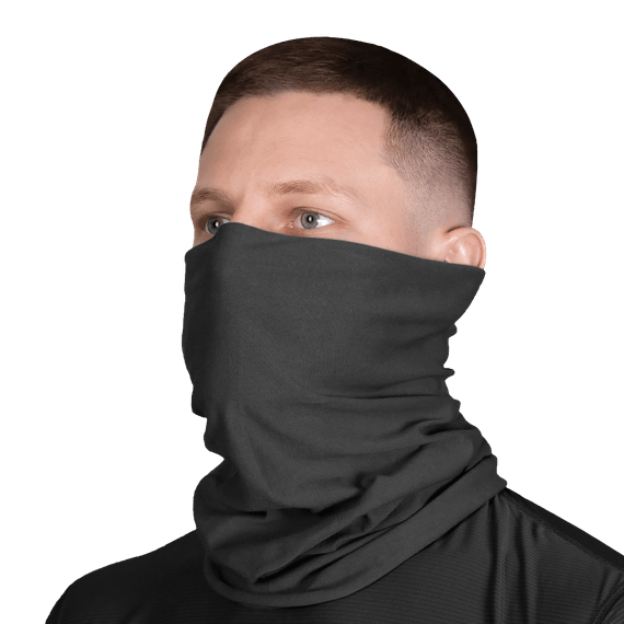Шарф-труба Eco 100%  Cotton Black (2245), | Зображення 1