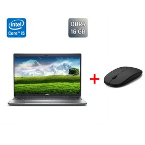 Ультрабук Б-класс Dell Latitude 5530 / 15.6" (1920x1080) IPS / Intel Core i5-1250P (12 (16) ядер по 1.2 - 4.4 GHz) / 16 GB DDR4 / 256 GB SSD / Intel Iris Xe Graphics / WebCam / HDMI б/у + Подарок Беспроводная мышь / USB