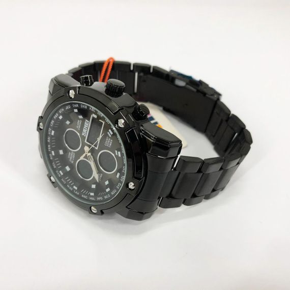 Армійські наручні годинники для чоловіків SKMEI 1389BK, Годинники армійські скмей NX-80 | Зображення 9