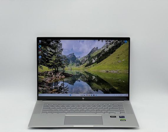 Игровой ультрабук HP Envy 16-h1023dx / 16" (2560x1600) IPS Touch / Intel Core i9-13900H (14 (20) ядер по 2.6 - 5.4 GHz) / 16 GB DDR5 / 960 GB SSD / nVidia GeForce RTX 4060, 8 GB GDDR6, 128-bit / WebCam б/у + Подарок Беспроводная мышь HOCO GM28 | Зображення 1