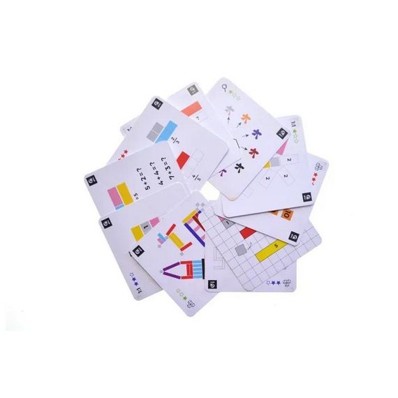 Дерев'яна розвиваюча гра "Палички для рахунку" QB700-003, 56 штук | Зображення 1