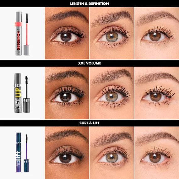 Туш для вій Sephora It`s a Stretch Tubing Mascara - Ultra Black (8 ml) | Зображення 2