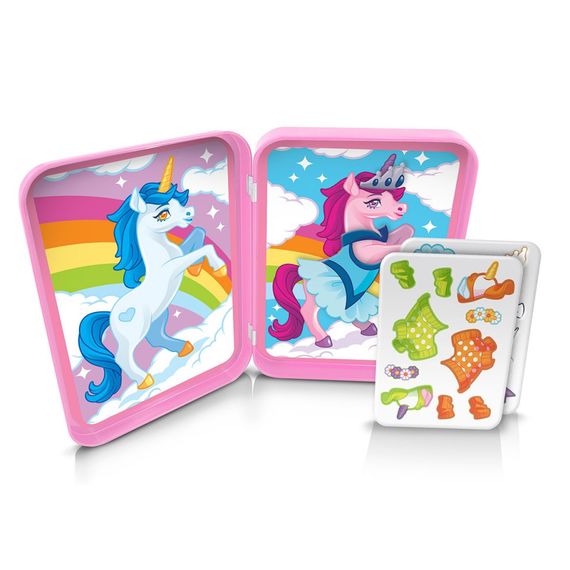 Дорожня гра Одягни єдинорога YAGO 40296 магнітна | Зображення 1