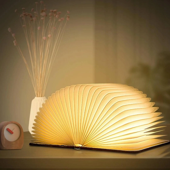Светильник-книга, ночник книжка VHG Foldable Book Lamp Brown | Зображення 2