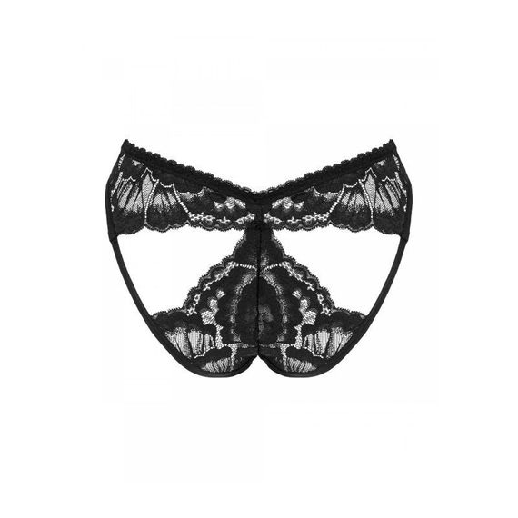 Трусики Obsessive-Alessya figi czarne XS/S sexstyle | Зображення 3