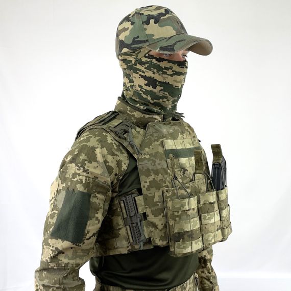 Плитоноска Plate Carrier зі швидким скиданням IRR Cordura 500 D Піксель ММ-14 (pixel) | Зображення 2