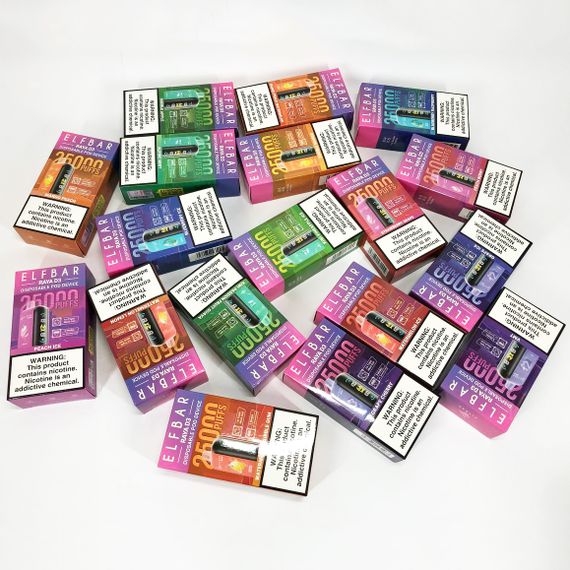 Elf Bar Raya D3 25000 смак Манго Персик Кавун (Mango Peach Watermelon) | Зображення 7