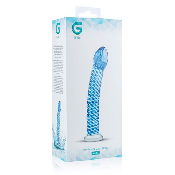 Скляний дилдо Gildo Glass Dildo No. 5 | Зображення 5