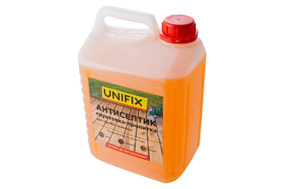 Антисептик грунтовка-пропитка для обработки древесины (готовая к применению) 5кг UNIFIX | Зображення 2