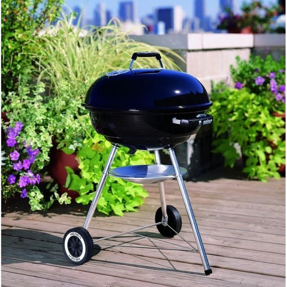 Вугільний гриль Compact Kettle 57см чорний Weber 1321004 Код: 004883 | Зображення 9