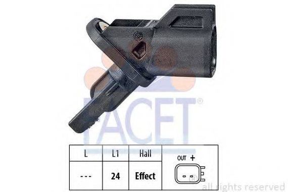 Датчик швидкості FACET 210001 на FORD C-MAX II (DXA/CB7, DXA/CEU)