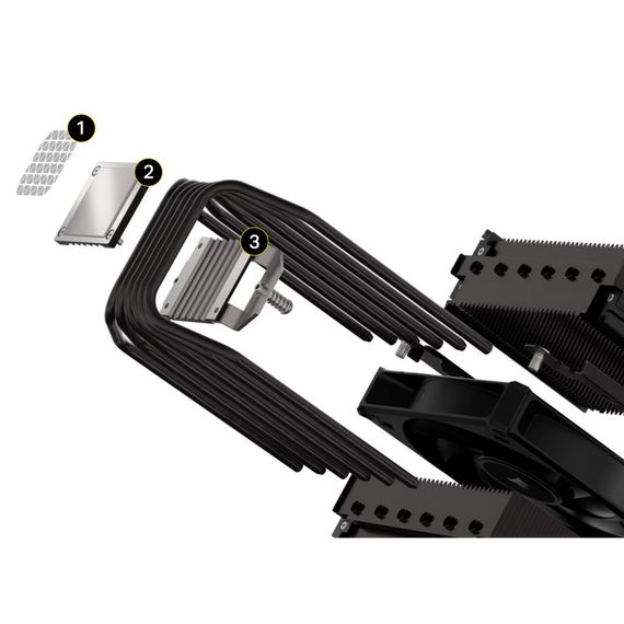 Кулер для процессора Corsair A115 Black (CT-9010011-WW) | Зображення 7