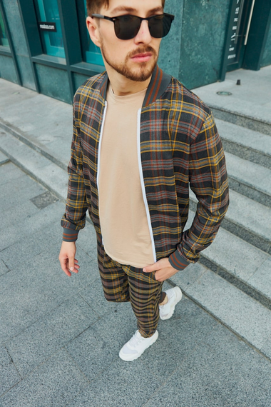 Костюм Джентльмен-2 коричневый S M | Зображення 2