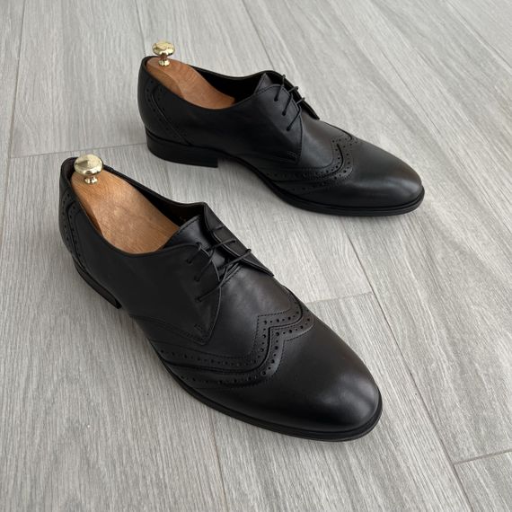 Качественные кожаные броги 39 размер | Зображення 1