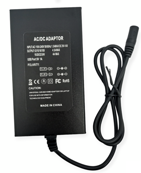 Зарядний пристрій універсальний 100 W адаптер від автомобіля або мережі для ноутбука й електроніки | Зображення 1