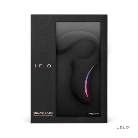 Кліторально-вагінальний звуковий стимулятор LELO Enigma Cruise Black Sex Aura | Зображення 9