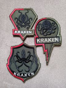 Шеврон КРАКЕН (3шт)
