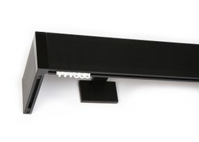 Багетный карниз с закруглением Top Line Черный Матовый 250см.