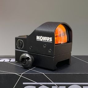 Коллиматорный прицел KONUS SIGHT-PRO Fission 2.0, 4 MOA, крепление на 22 мм / 11 мм