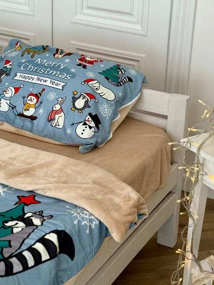 Постільна білизна полуторна Dushka Home Сатин Плюш 21359 160х215 см | Зображення 6