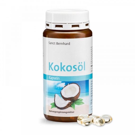 Масло кокосовое Sanct Bernhard Kokosöl 500 mg 240 Caps