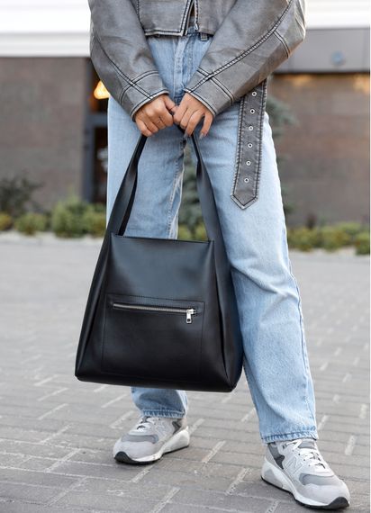 Сумка жіноча Sambag HOBO BLISS Чорна 31 х 31 х 12 см (53453001) | Зображення 4