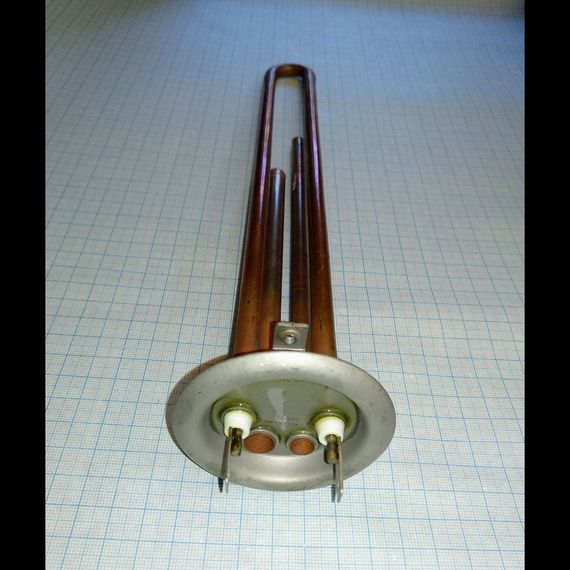 Тэн для бойлера Thermex (Термекс) 1300w на фланце-63 с местом под анод м-4(Thermowatt)Италия | Зображення 1