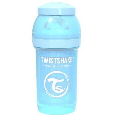 Бутылочка для кормления Twistshake антиколиковая 180мл, светло-голубая (69857/78250)