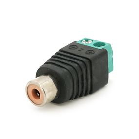 Гнездо для подключения RCA-F с клеммами под кабель