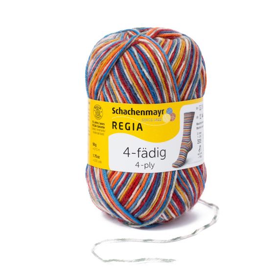 Шкарпеткова пряжа Regia Color 50 г, 05478 | Зображення 1