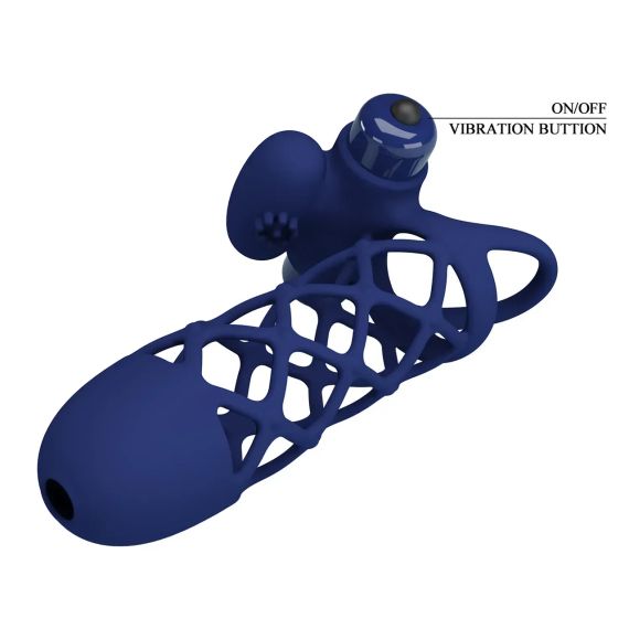 Насадка з вібрацією Pretty Love — Powerful ring, 10 vibration functions, BI-026236-3 Sex Aura | Зображення 2
