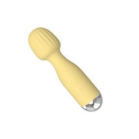 Міні вібромасажер - Mini Wand Yellow