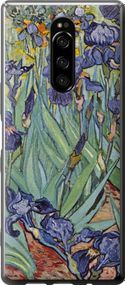 Чехол на Sony Xperia 1 J9110 Винсент Ван Гог. Ирисы "161u-1760-17620"