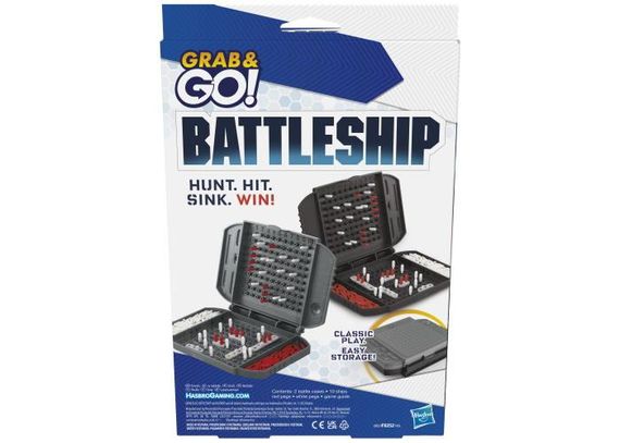 Настольная игра Морской бой. Дорожная версия (Battleship Travel) | Зображення 1