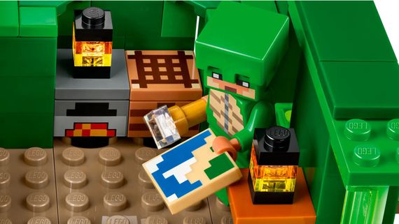 Конструктор LEGO Minecraft Пляжний будинок у формі черепахи (21254) | Зображення 7