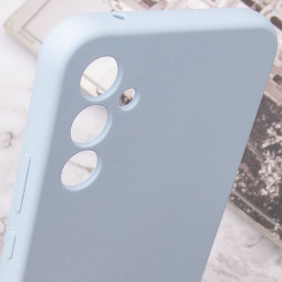Чехол Silicone Cover Lakshmi Full Camera (AAA) для Samsung Galaxy S24+ Голубой / Sweet Blue | Зображення 5