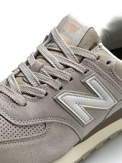 Женские кроссовки 574 Beige White Peach 39 | Зображення 8