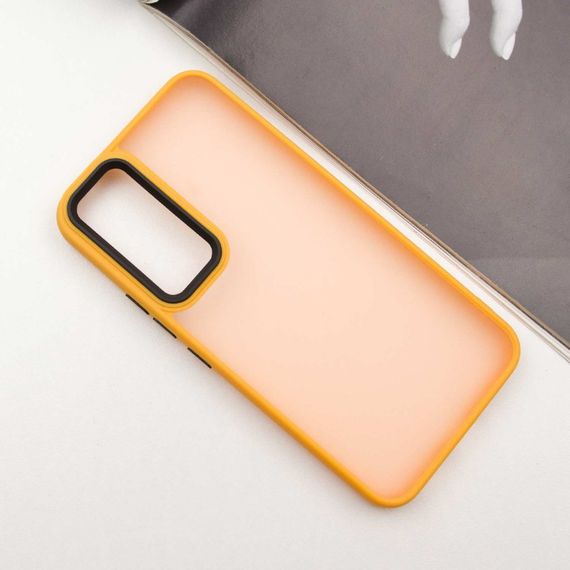Чехол TPU+PC Lyon Frosted для Samsung Galaxy A15 4G/5G / M15 5G Orange | Зображення 1