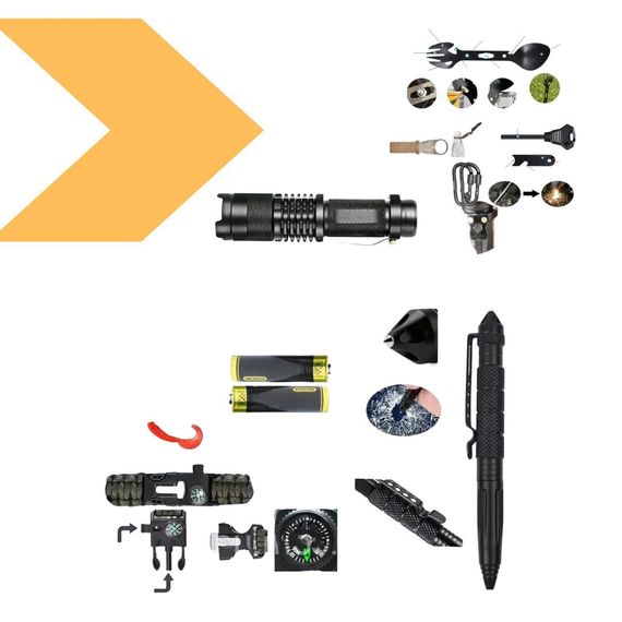 Туристичний набір для пікніка на 4 особи Компактність XPRO 19в1 (234571308_923) | Зображення 8