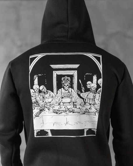 Худі CELEO на флісі diner black ВТ7913 | Зображення 3