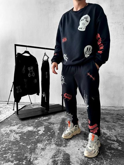 Костюм світшот штани ДТФ | Зображення 1