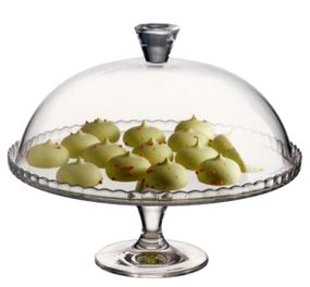 Страва на нозі Patisserie діаметр 32см зі скляною кришкою