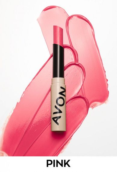 Уходящая помада-бальзам для губ Avon Розовый/Pink 2 г