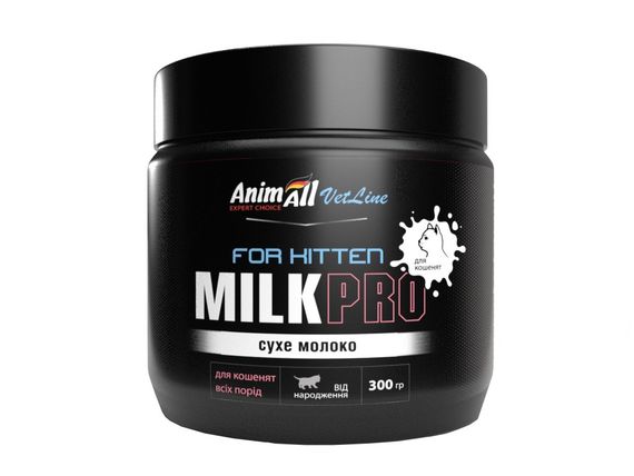 Сухе молоко для кошенят AnimAll For Kitten Milk Pro, 300 гр