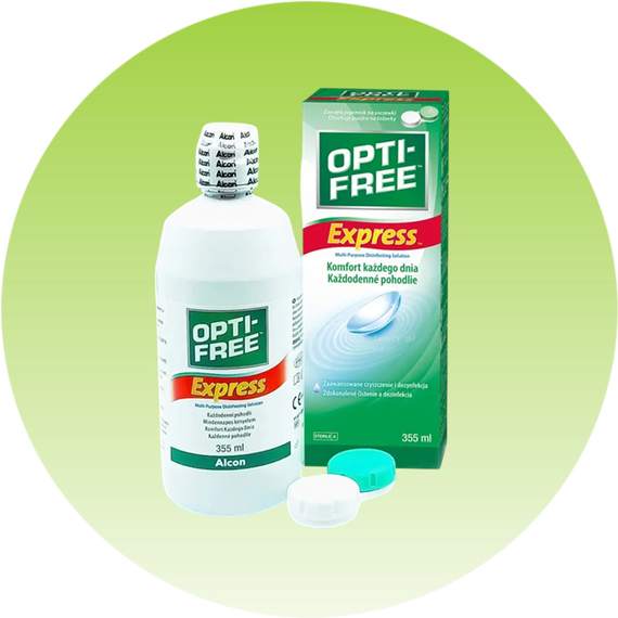Розчин для контактних лінз Опті-Фрі Експрес Opti-Free Express 355 мл Alcon