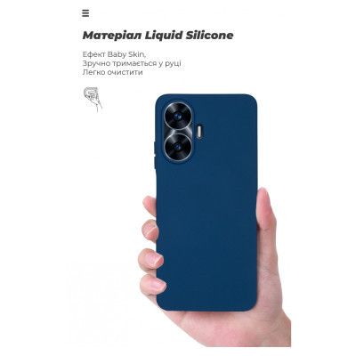 Чехол для мобильного телефона Armorstandart ICON Case Realme C55 Dark Blue (ARM70912) | Зображення 6
