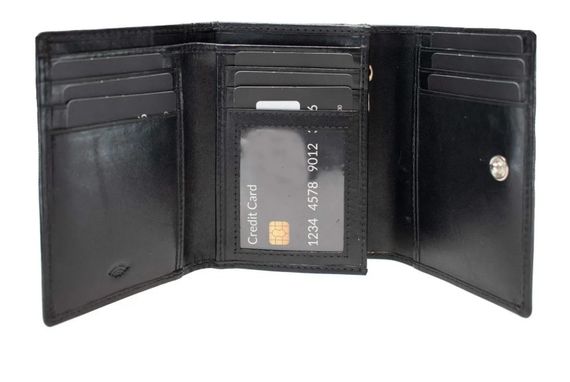 Гаманець жіночий шкіряний Semi Line RFID Black (P8263-0) (DAS303149) | Зображення 4