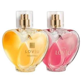 Женский парфюмерный набор Avon Lov U + Lov U Together 50 мл + 50 мл