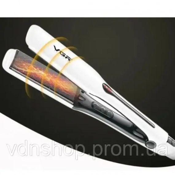 Плойка професійна праска для вирівнювання волосся ⅤGR Ⅴ 556 щипці для випрямлення з регулюванням температури з турмаліновим | Зображення 4