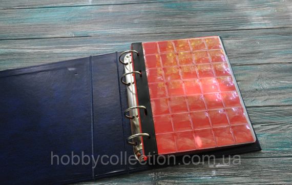 Альбом для монет Hobby Collection Classic MM Mix + 10 листів (на 221 монети) + прокладочні листи | Зображення 2